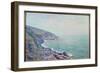 View of the Coasts of Wales in the Mist Painting by Alfred Sisley (1839-1899) 1897 Sun. 0,65X0,92 M-Alfred Sisley-Framed Giclee Print