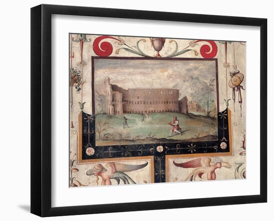 View of the Colosseum, 1544-null-Framed Giclee Print