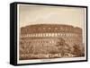 View of the Colosseum from the Baths of Titus, in the Year 1788, 1833-Agostino Tofanelli-Framed Stretched Canvas