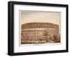 View of the Colosseum from the Baths of Titus, in the Year 1788, 1833-Agostino Tofanelli-Framed Giclee Print