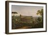 View of the Colosseum from the Palatine Hill, Rome, 1816-Fedor Mikhailovich Matveev-Framed Giclee Print