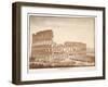 View of the Colosseum from the Temple of Venus, 1833-Agostino Tofanelli-Framed Giclee Print