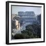 View of the Colosseum from the Victor Emmanuel II Monument, 1st Century-CM Dixon-Framed Photographic Print