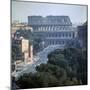View of the Colosseum from the Victor Emmanuel II Monument, 1st Century-CM Dixon-Mounted Photographic Print