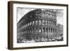 View of the Colosseum, from the 'Views of Rome' Series, C.1760-Giovanni Battista Piranesi-Framed Giclee Print