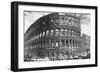 View of the Colosseum, from the 'Views of Rome' Series, C.1760-Giovanni Battista Piranesi-Framed Giclee Print