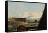 View of the Colosseum, Rome, Late 18Th/Early 19th Century-Pierre Henri de Valenciennes-Framed Stretched Canvas