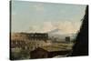 View of the Colosseum, Rome, Late 18Th/Early 19th Century-Pierre Henri de Valenciennes-Stretched Canvas