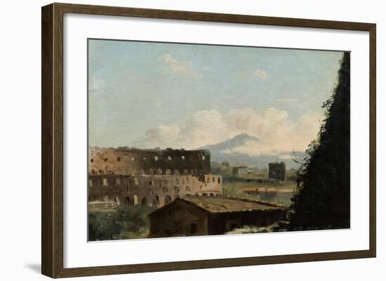 View of the Colosseum, Rome, Late 18Th/Early 19th Century-Pierre Henri de Valenciennes-Framed Giclee Print