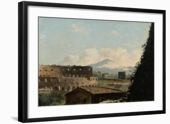 View of the Colosseum, Rome, Late 18Th/Early 19th Century-Pierre Henri de Valenciennes-Framed Giclee Print