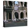 View of the Colosseum with Cabs in Front-CM Dixon-Stretched Canvas