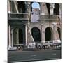 View of the Colosseum with Cabs in Front-CM Dixon-Mounted Premium Photographic Print