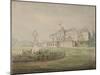 View of the Constantine Palace in Strelna near St. Petersburg, 1856-null-Mounted Giclee Print