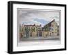 View of the Convent of the Sacred Heart on Hammersmith Road, London, C1794-null-Framed Giclee Print