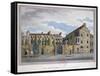 View of the Convent of the Sacred Heart on Hammersmith Road, London, C1794-null-Framed Stretched Canvas