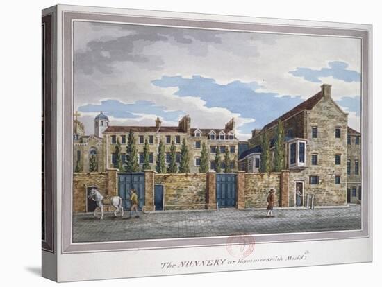View of the Convent of the Sacred Heart on Hammersmith Road, London, C1794-null-Stretched Canvas