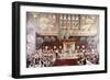 View of the Coronation Luncheon for King George V and Queen Mary Consort, London, 1911-null-Framed Giclee Print