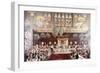 View of the Coronation Luncheon for King George V and Queen Mary Consort, London, 1911-null-Framed Giclee Print