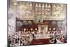View of the Coronation Luncheon for King George V and Queen Mary Consort, London, 1911-null-Mounted Giclee Print