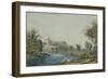 View of the Country Estate Sivoritsy, before 1792-Semyon Fyodorovich Shchedrin-Framed Giclee Print