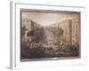 View of the Cours Belsunce, Marseilles, During the Plague of 1720, 1721-Michel Serre-Framed Giclee Print