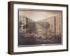 View of the Cours Belsunce, Marseilles, During the Plague of 1720, 1721-Michel Serre-Framed Giclee Print