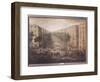 View of the Cours Belsunce, Marseilles, During the Plague of 1720, 1721-Michel Serre-Framed Giclee Print