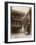 View of the Courtyard at the Old Bell Inn, Holborn, London, 1884-Henry Dixon-Framed Photographic Print
