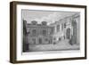 View of the Courtyard, Leathersellers' Hall, City of London, 1803-James Peller Malcolm-Framed Giclee Print