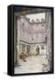View of the Courtyard of No 102 Leadenhall Street, City of London, 1875-John Phillipps Emslie-Framed Stretched Canvas
