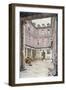 View of the Courtyard of No 102 Leadenhall Street, City of London, 1875-John Phillipps Emslie-Framed Giclee Print
