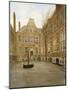 View of the Courtyard of the East India House in Amsterdam-null-Mounted Art Print