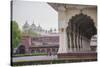 View of the Courtyard of the Taj Mahal. One of the Most Remarkable Sights of Muslim Architecture-Roberto Moiola-Stretched Canvas