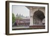 View of the Courtyard of the Taj Mahal. One of the Most Remarkable Sights of Muslim Architecture-Roberto Moiola-Framed Photographic Print