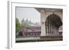 View of the Courtyard of the Taj Mahal. One of the Most Remarkable Sights of Muslim Architecture-Roberto Moiola-Framed Photographic Print