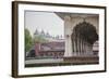 View of the Courtyard of the Taj Mahal. One of the Most Remarkable Sights of Muslim Architecture-Roberto Moiola-Framed Photographic Print