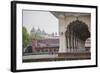 View of the Courtyard of the Taj Mahal. One of the Most Remarkable Sights of Muslim Architecture-Roberto Moiola-Framed Photographic Print