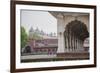 View of the Courtyard of the Taj Mahal. One of the Most Remarkable Sights of Muslim Architecture-Roberto Moiola-Framed Photographic Print