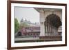 View of the Courtyard of the Taj Mahal. One of the Most Remarkable Sights of Muslim Architecture-Roberto Moiola-Framed Photographic Print