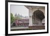 View of the Courtyard of the Taj Mahal. One of the Most Remarkable Sights of Muslim Architecture-Roberto Moiola-Framed Photographic Print