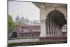 View of the Courtyard of the Taj Mahal. One of the Most Remarkable Sights of Muslim Architecture-Roberto Moiola-Mounted Photographic Print