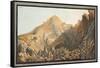 View of the Crater-Pietro Fabris-Framed Stretched Canvas