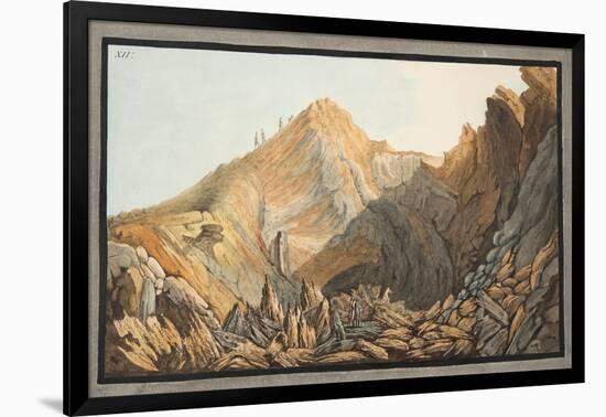 View of the Crater-Pietro Fabris-Framed Giclee Print