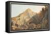 View of the Crater-Pietro Fabris-Framed Stretched Canvas