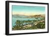 View of the Croisette, Cannes, France-null-Framed Art Print