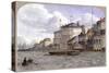 View of the Crown And Sceptre Inn, Greenwich, London, c1870-JT Wilson-Stretched Canvas