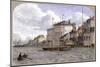 View of the Crown And Sceptre Inn, Greenwich, London, c1870-JT Wilson-Mounted Giclee Print