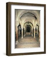 View of the Crypt, San Michele Maggiore Basilica, Pavia, Italy, 11th-15th Centuries-null-Framed Giclee Print