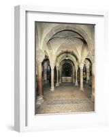 View of the Crypt, San Michele Maggiore Basilica, Pavia, Italy, 11th-15th Centuries-null-Framed Giclee Print