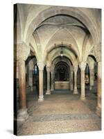 View of the Crypt, San Michele Maggiore Basilica, Pavia, Italy, 11th-15th Centuries-null-Stretched Canvas